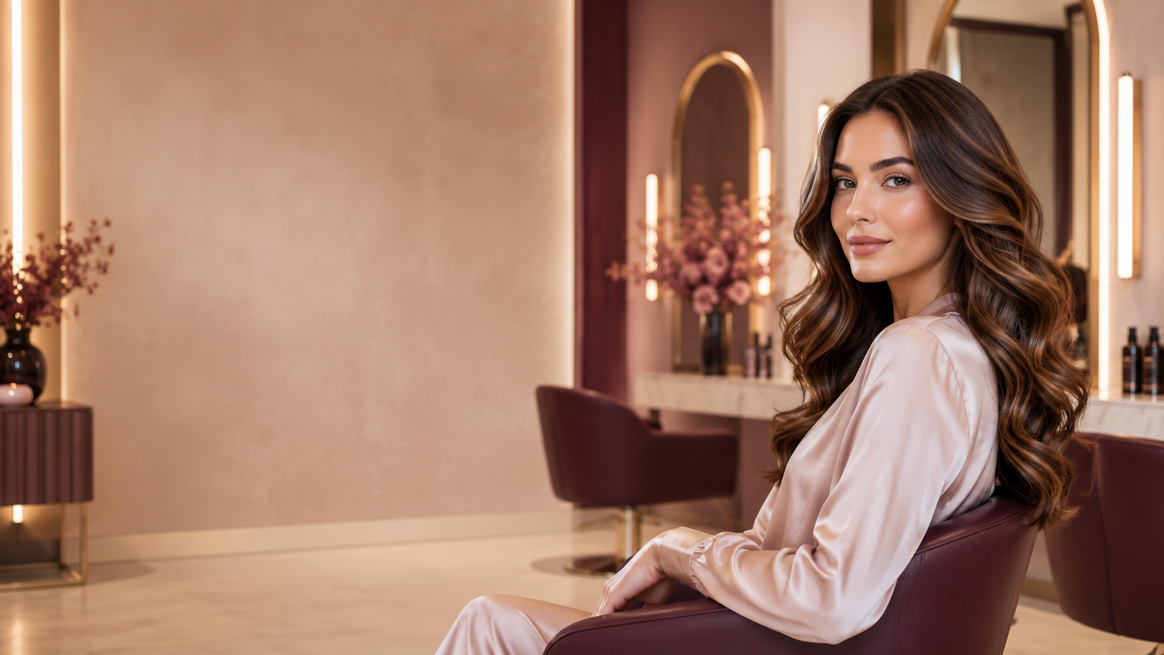Experiência de beleza feminina