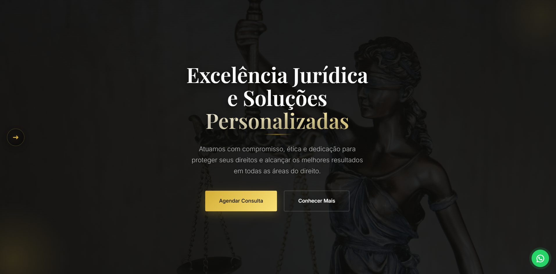 Projeto Site Jurídico Dra. Fernanda Martins