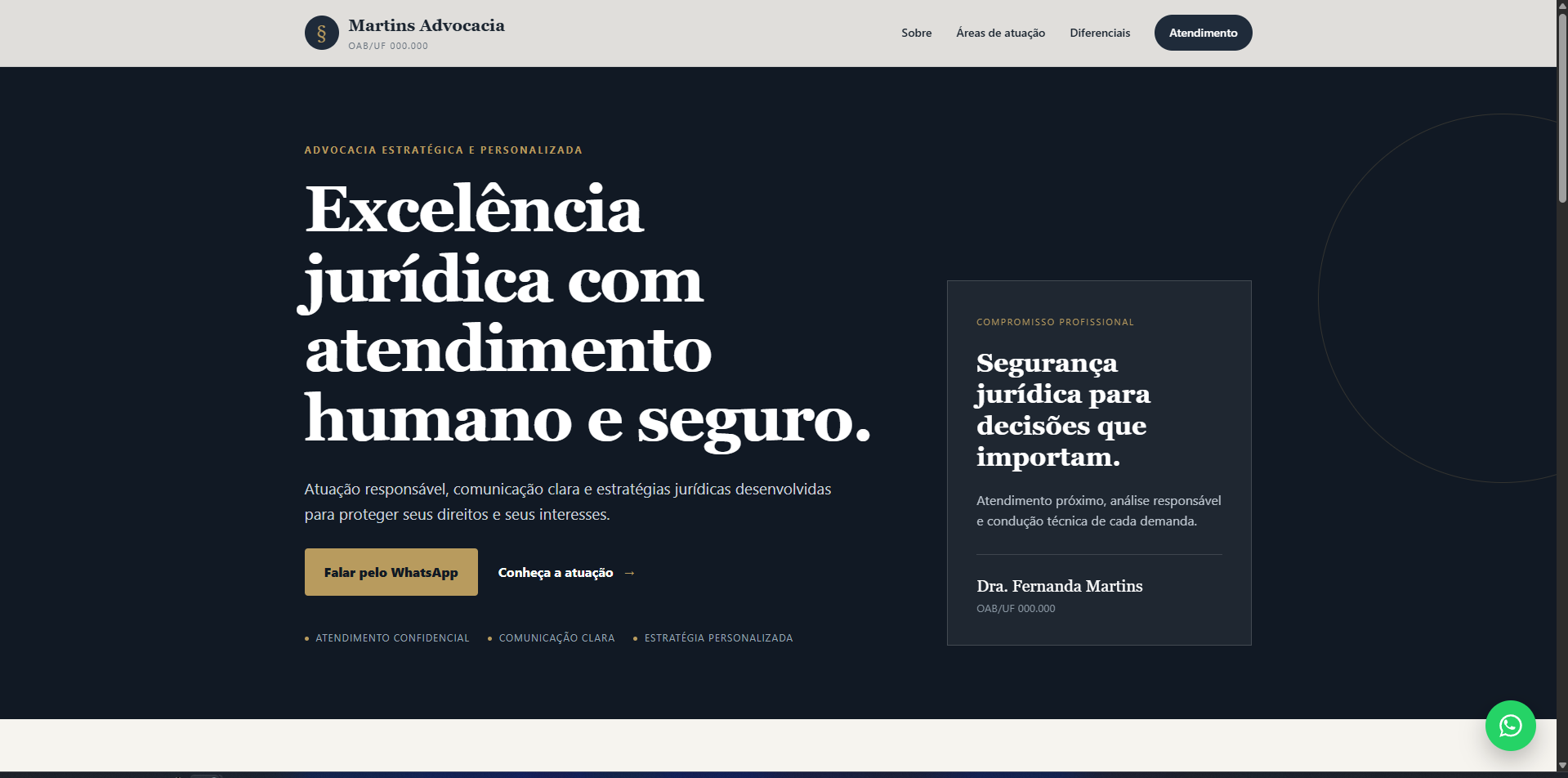 Prévia do projeto Landing Page 1